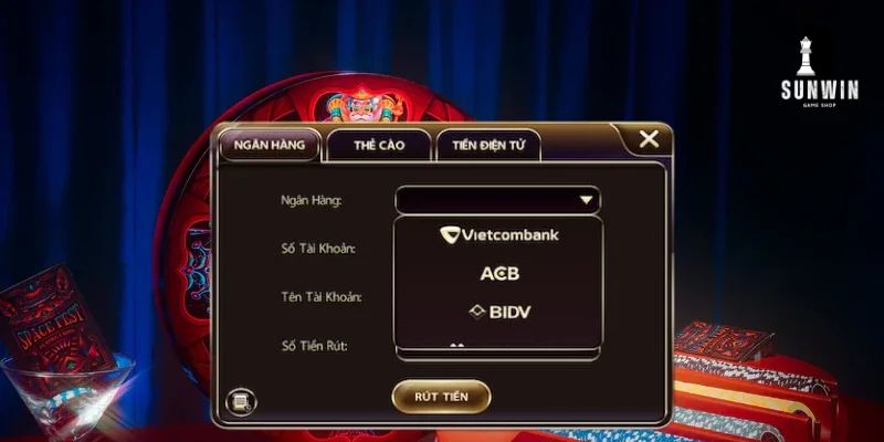 Ưu điểm rút tiền