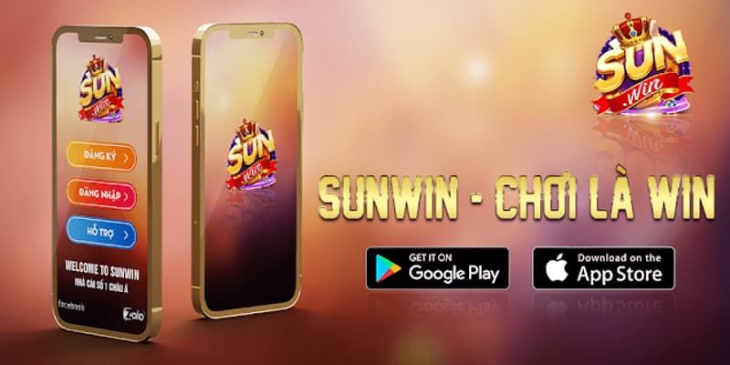 Hướng dẫn tải app Sunwin
