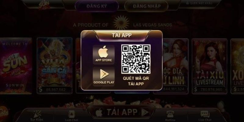 Lưu ý tải app Sunwin